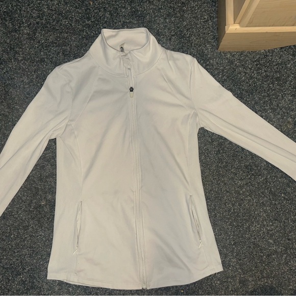 MTA Sport Women's White Utility Jacket - Picture 1 of 2
